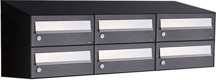 Allux Hive Set 3-Breed, 2-Hoog Met Dak Zwart - 40030070_3x2d