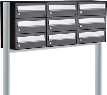 Allux Hive Set 3-Breed, 3-Hoog Op Statief Zwart - 40030070_3x3s