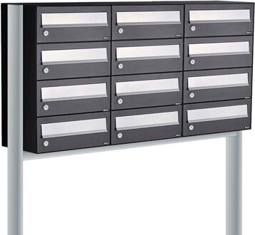 Allux Hive Set 3-Breed, 4-Hoog Op Statief Zwart - 40030070_3x4s