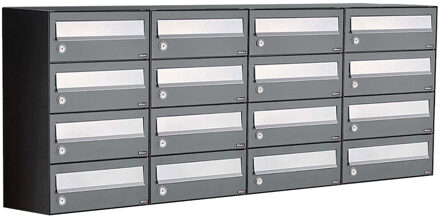 Allux Hive Set 4-Breed, 4-Hoog Antraciet - 40030065_4x4