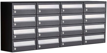 Allux Hive Set 4-Breed, 4-Hoog Zwart - 40030070_4x4