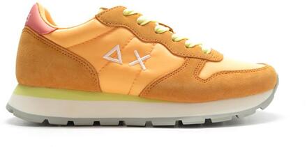 Ally Solid Nylon Sneakers Sun68 , Orange , Dames - 37 Eu,38 Eu,40 Eu,36 Eu,39 EU