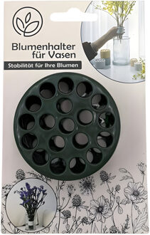 Alma Garden Bloemenschikker voor in vaas - bloemverdeler - boeketring - groen - vaas raster
