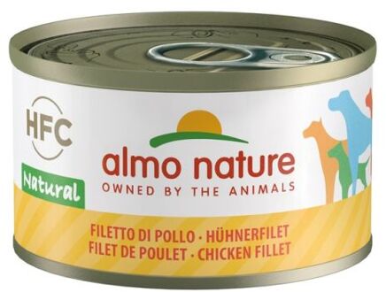 Almo Hond - Natvoer - Kip - Adult - 24 x 95 gr