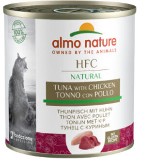 Almo Nature 12x280g 2: Kipfilet, Tonijn & Kip Almo Nature Classic Kattenvoer