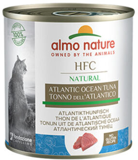 Almo Nature 20+4 Gratis! 24x280g Tonijn Almo Nature HFC Kattenvoer