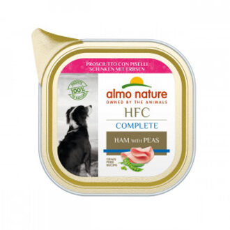 Almo Nature HFC Complete ham met erwten natvoer hond (85 g) 1 tray (17 x 85 g)