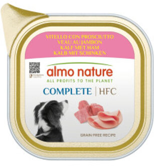 Almo Nature HFC Complete kalf met kip en ham natvoer hond (150 g) 22 x 150 g