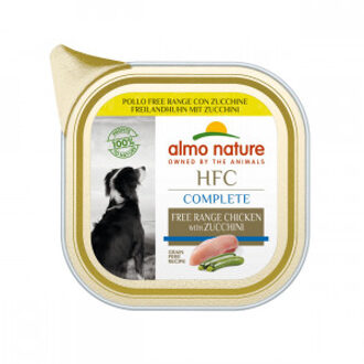 Almo Nature HFC Complete vrije uitloopkip natvoer hond (85 g) 1 tray (17 x 85 g)