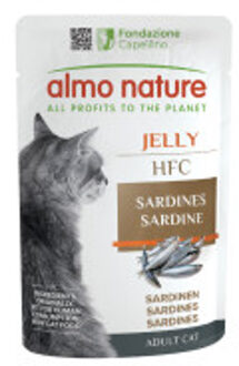 Almo Nature HFC Jelly sardines natvoer kat (55 g) 48 x 55 g