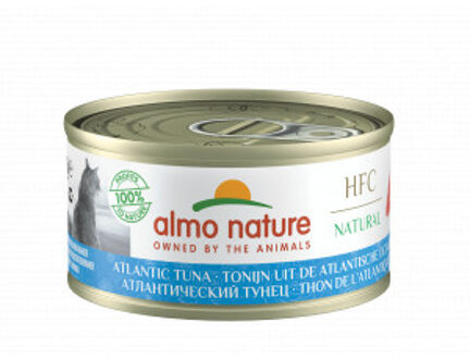 Almo Nature HFC Natural Atlantische tonijn natvoer kat (70 g) 18 x 70 g