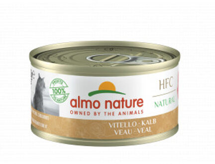 Almo Nature HFC Natural kalf natvoer kat (70 g) 24 x 70 g
