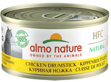 Almo Nature HFC Natural kippenboutvlees natvoer kat (70 g) 24 x 70 g