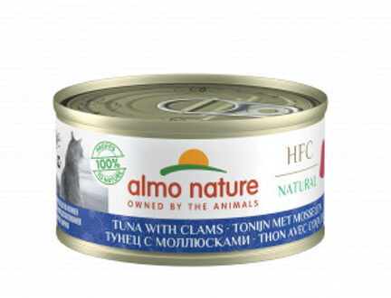 Almo Nature HFC Natural tonijn met mosselen (70 gram) 18 x 70 g