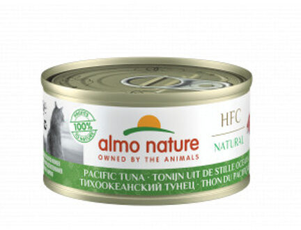 Almo Nature HFC Natural Tonijn uit Stille Oceaan (70 gram) 18 x 70 g