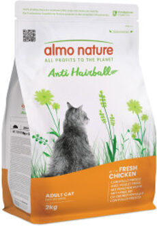 Almo Nature Nature Holistic Droogvoer met Anti-Haarbal formule - Kip 2 kg