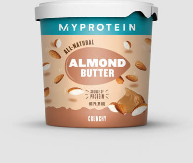 Almond Butter Crunchy - Tub - 1kg - MyProtein