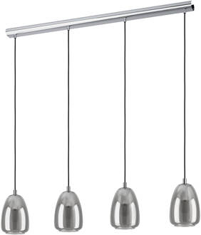 Alobrase Hanglamp - E27 - 108 cm - Grijs/Zwart