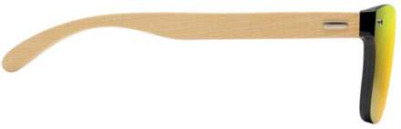 Aloha gespiegelde zonnebril Geel - One size