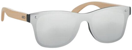 Aloha gespiegelde zonnebril Zilver - One size