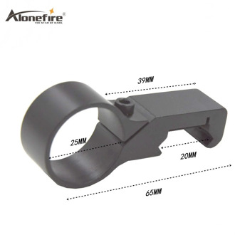 Alonefire T2010 20mm scope bases Outdoor Camping Hunting Tool Optical Sight laser Bracket Metal Rifle Scope Mount Ring 25.4mm