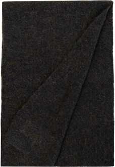 Alpaca blend sjaal East  donkerbruin - One Size,