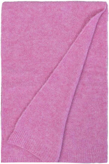 Alpaca blend sjaal East  donkerbruin Roze - One Size,