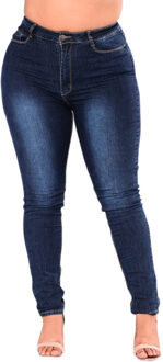 Alpaca Fluwelen Zwart warm Jeans met hoge taille strakke Jeans winter potlood broek vrouwen skinny jeans black stretching grote maat 4XL