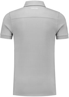 Alpha 1 jersey polo met korte mouwen Grijs