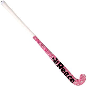 Alpha Hockeystick Junior roze - zilver - zwart - 28