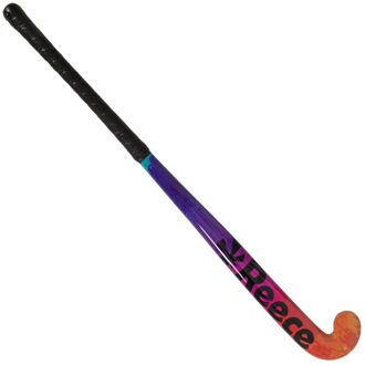 Alpha Hockeystick Junior zwart - paars - oranje - 28