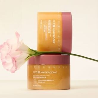 Alpha Hydroxy Acid(AHA) Rejuvenating Scrub Cream - 2 Flavors Orange - 180g