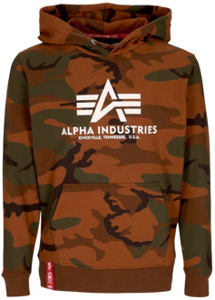 Alpha Industries Hoodies Alpha Industries , Brown , Heren - Xl,L,M,S
