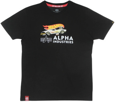 Alpha Industries Rodger Dodger Tee T-Shirt Alpha Industries , Black , Heren - Xl,L,S