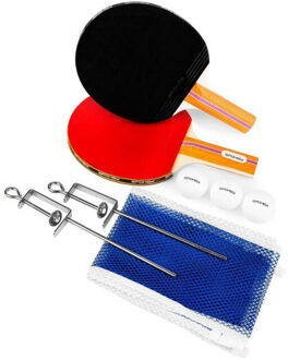Alpha tafeltennis set Bruin - One size