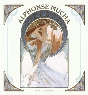 Alphonse Mucha 2025 Wall Calendar - Mucha, Alphonse