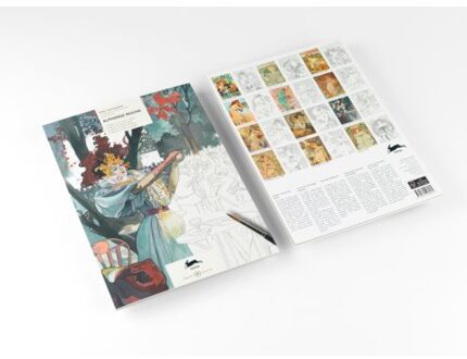 Alphonse Mucha - Artists' Colouring Book - Pepin van Roojen