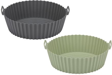 Alpina Airfryer siliconen mandje Ø23cm verschillende