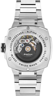 Alpina Alpiner Extreme Skeleton Heren Zilveren Horloge AL-520GSKT3AE6B