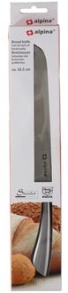 Alpina Broodmes - RVS - 33 cm - kartelmes voor brood