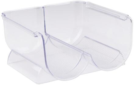 Alpina Fleshouder koelkast 21x20.5x10cm transparant