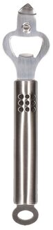 Alpina Flesopener - RVS - 19,5 cm - flessen opener met potdeksel prikker
