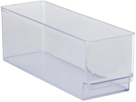 Alpina Koelkast voorraaddoos 29.7x9.5x10cm transparant