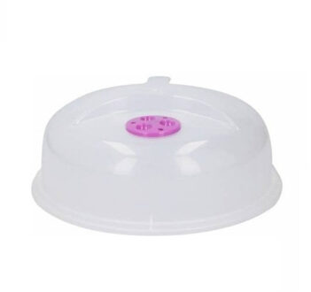 Alpina Magnetrondeksel/spatdeksel - kunststof - paars - 26,5 x 11 cm - Magnetrondeksel