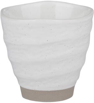 Alpina Mok 160ml aardewerk wit