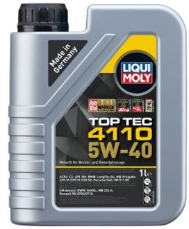 Alpina Motorolie Liqui Moly Top Tec 4110 5W-40 1L 21478