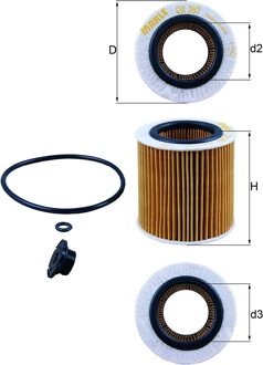 Alpina Oliefilter OX387D1