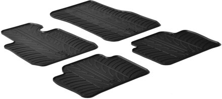 Alpina Rubbermatten passend voor BMW 3 serie F30/F31 2012-2019 (T profiel 4-delig + montageclips)