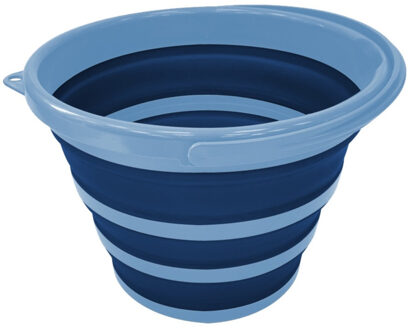 Alpina Schoonmaakemmer - opvouwbaar - 10L - emmer - wit/grijs - 32