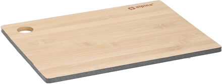 Alpina Snijplank antraciet rand - 23 x 30 cm - bamboe hout